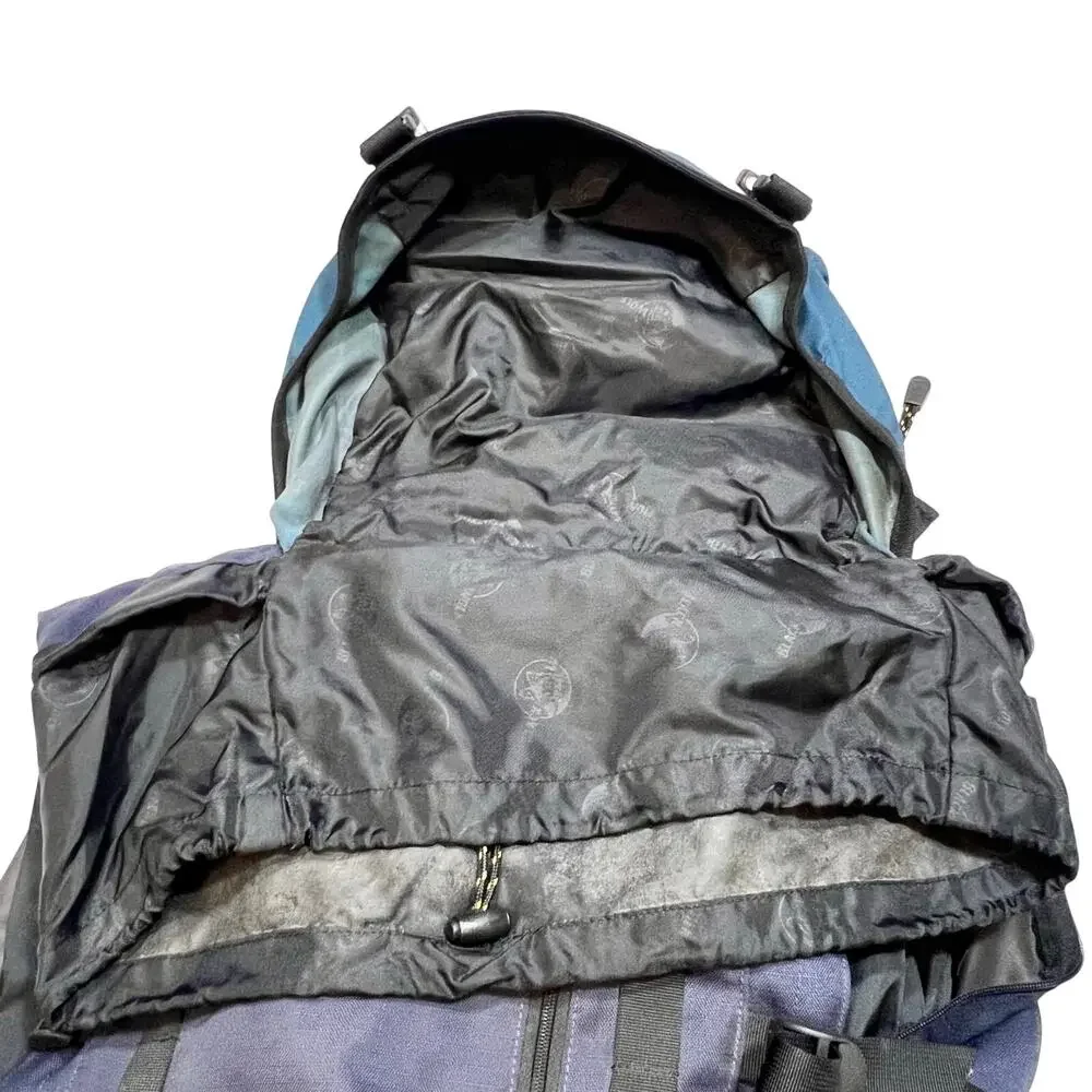 Vintage Black Wolf Granite Peak 65 Hiking Backpack Internal Frame Rucksack 65L
